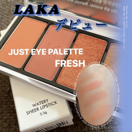 ジャストチーク/Laka/パウダーチークを使ったクチコミ(3枚目)