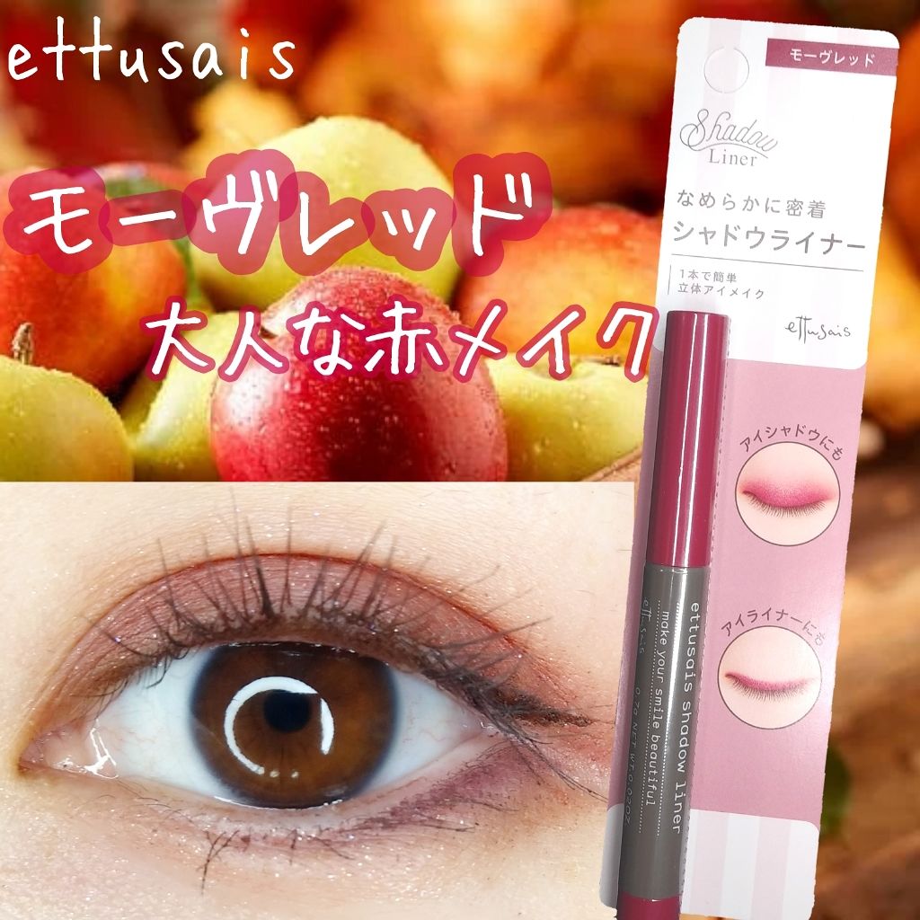 シャドウライナー/ettusais/スティックアイシャドウを使ったクチコミ（1枚目）