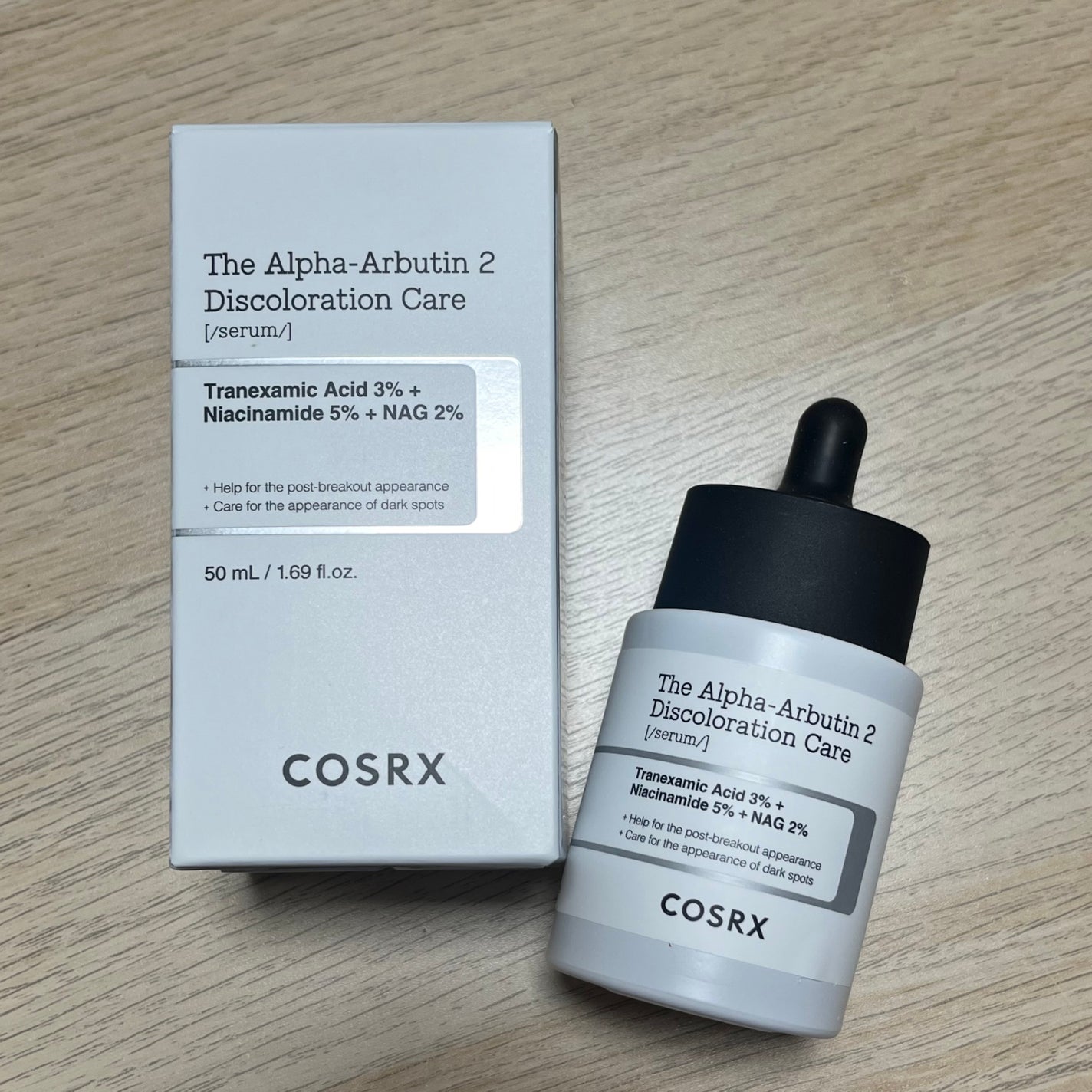 RXザ・アルファアルブチン2 ニキビ跡ケアセラム/COSRX/美容液を使ったクチコミ(1枚目)