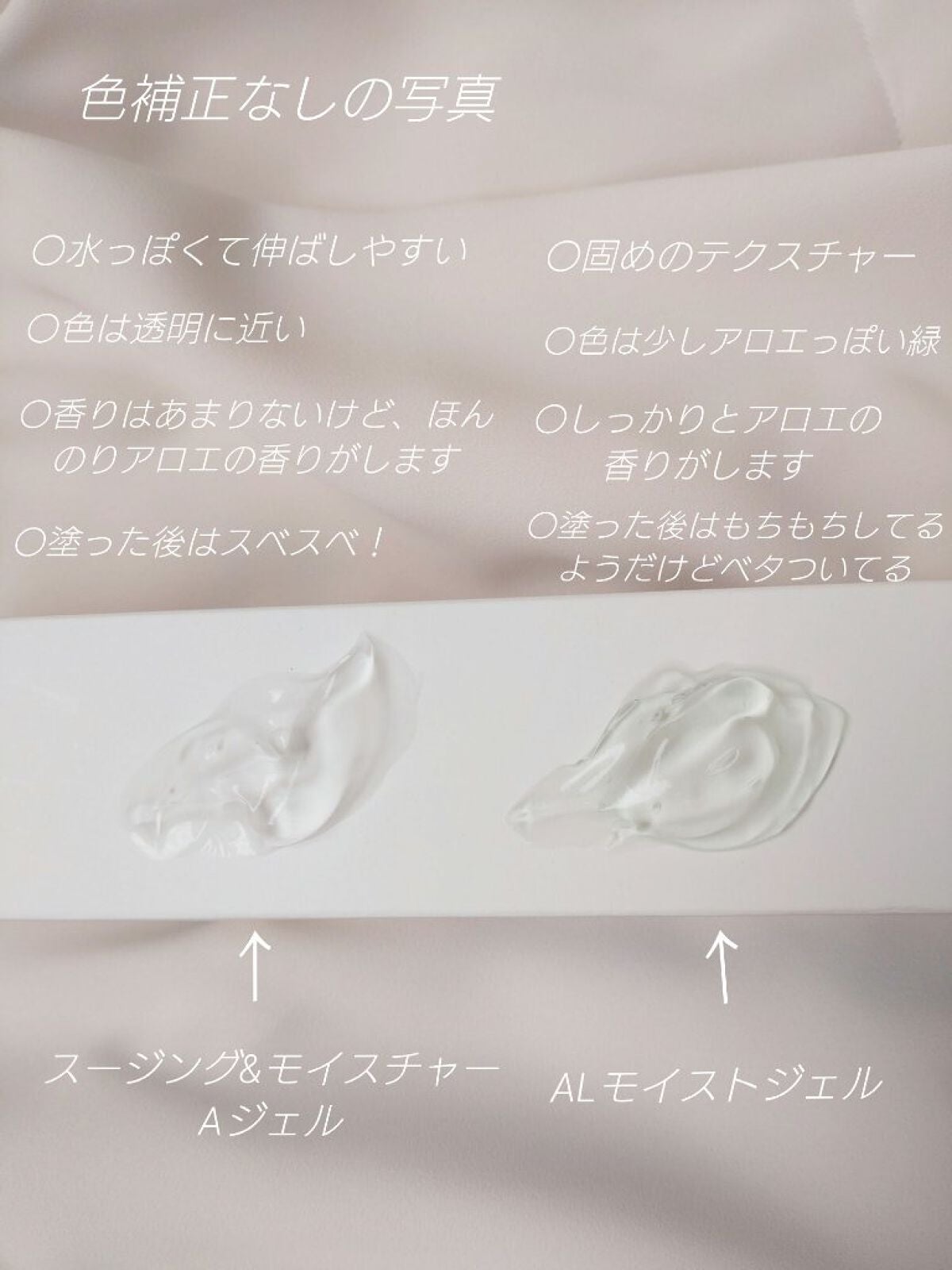 マイルド&モイスチャーアロエジェル/ネイチャーリパブリック/ボディローションを使ったクチコミ(4枚目)