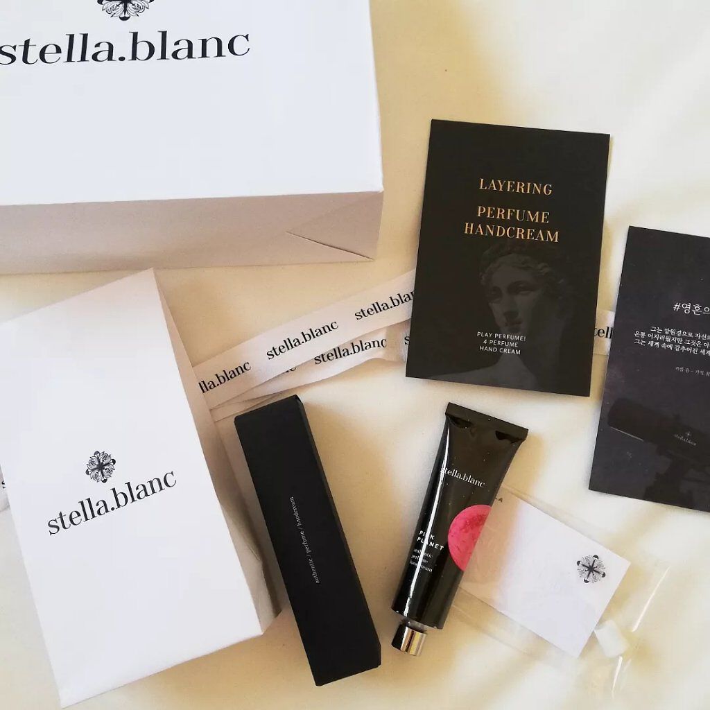 オーセンティックパフュームハンドクリーム/Stella.Blanc/ハンドクリームを使ったクチコミ（1枚目）