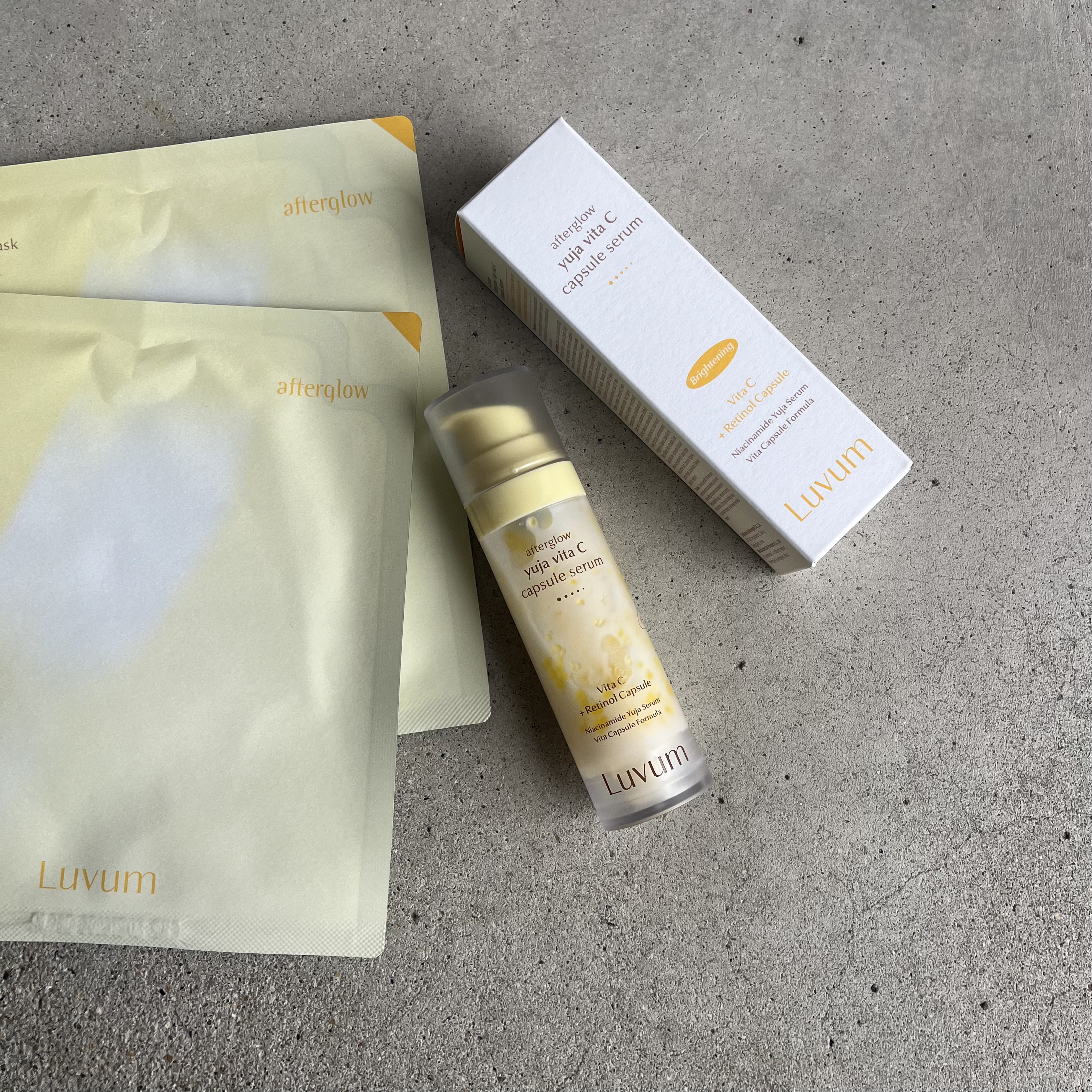 ラビューム アフターグロウ ゆずゲルマスク/Luvum/シートマスク・パックを使ったクチコミ（2枚目）