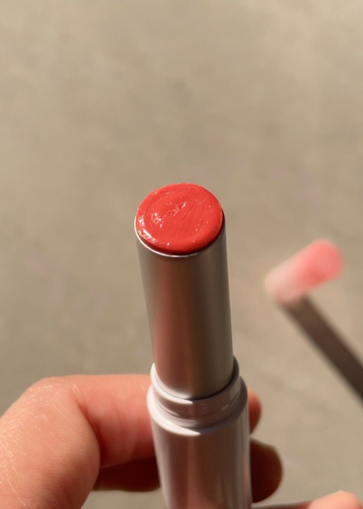 グラスティングメルティングバーム/rom&nd/リップバームを使ったクチコミ(4枚目)