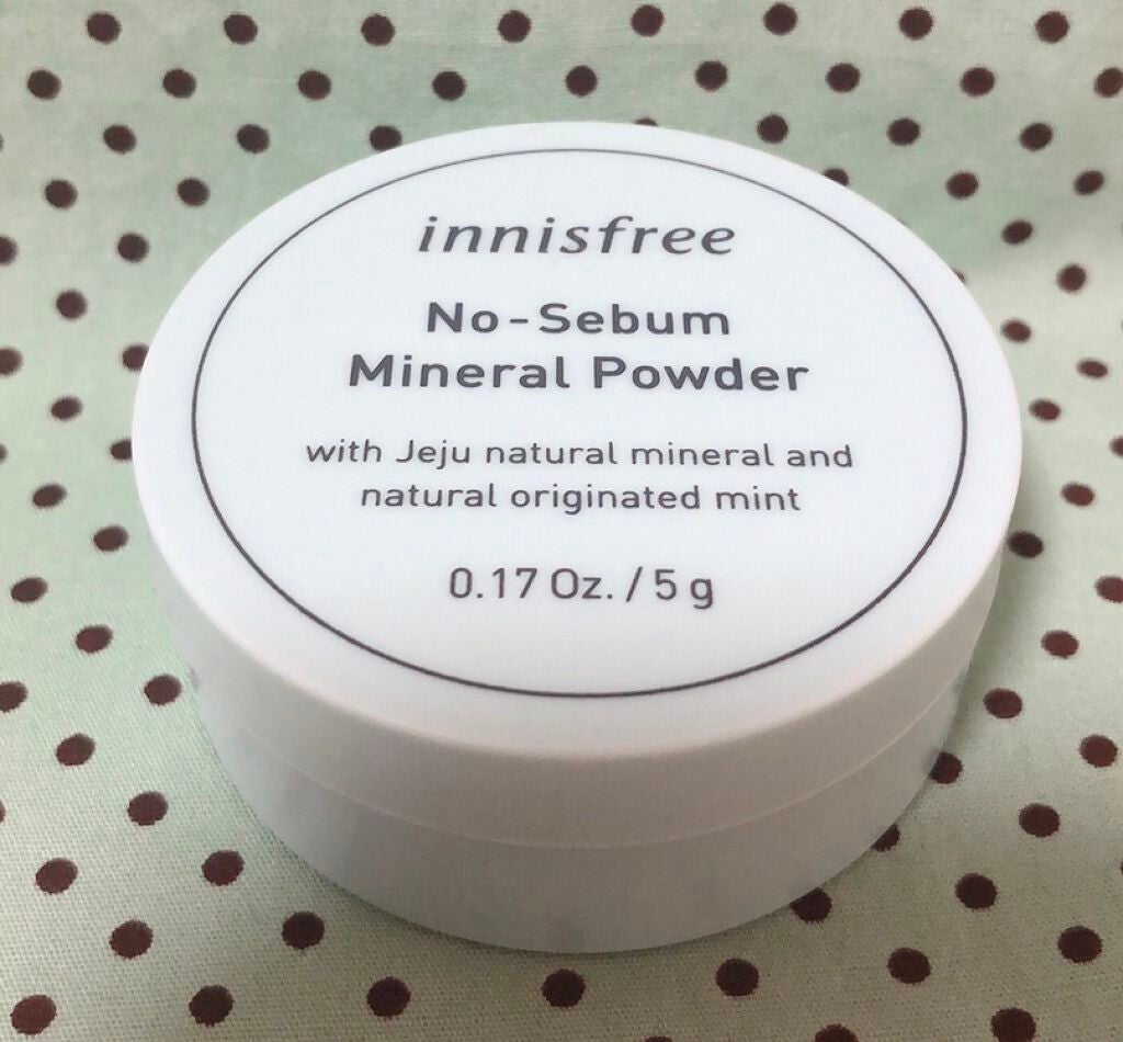 ノーセバム ミネラルパウダー/innisfree/ルースパウダーを使ったクチコミ(1枚目)