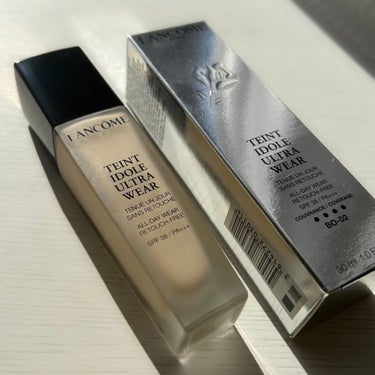 タンイドル ウルトラ ウェア リキッド/LANCOME/リキッドファンデーションを使ったクチコミ（1枚目）