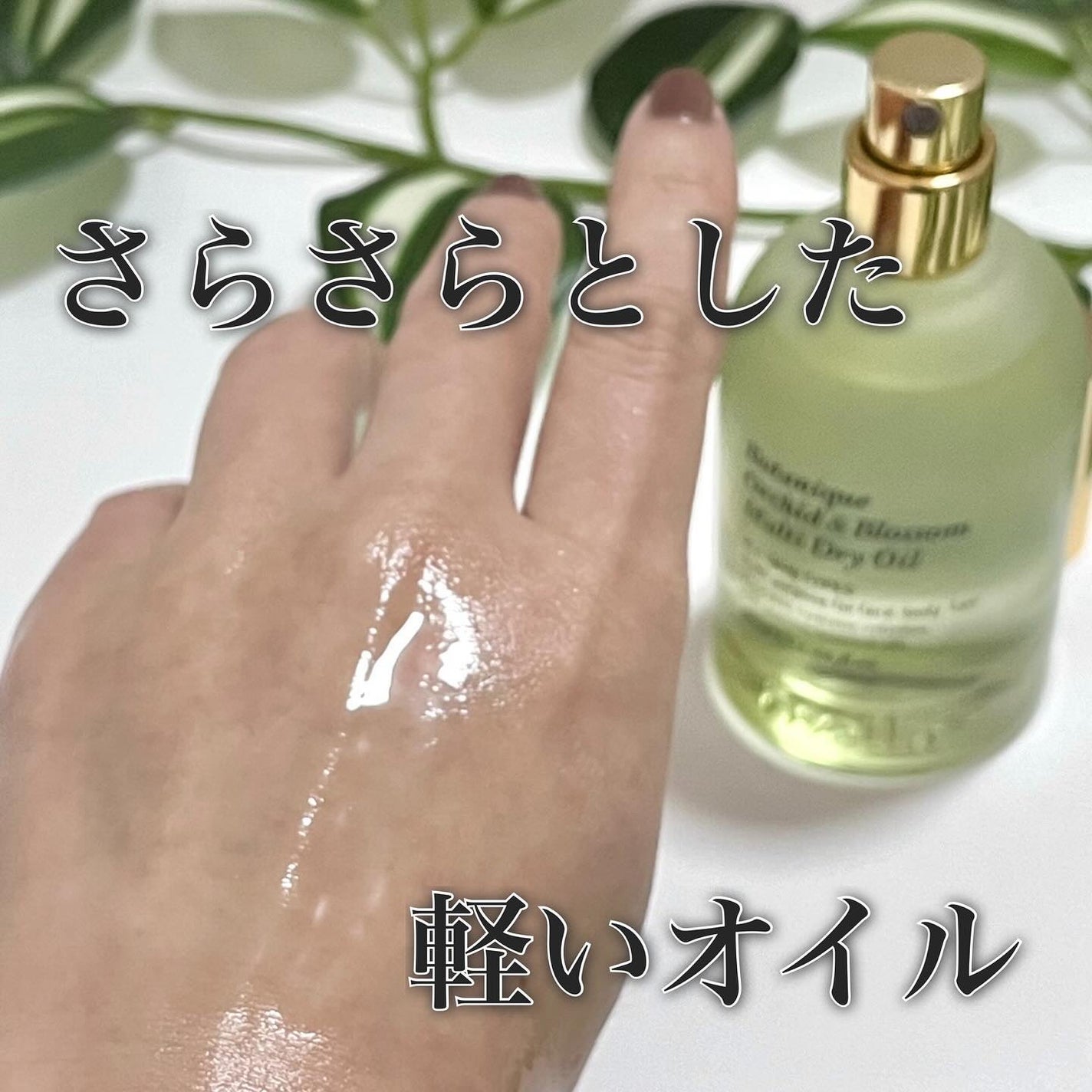 ボタニクO&Bドライオイル/ovalla/フェイスオイルを使ったクチコミ(3枚目)