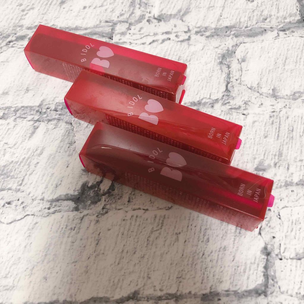 つやぷるリップR/b idol/口紅を使ったクチコミ(3枚目)