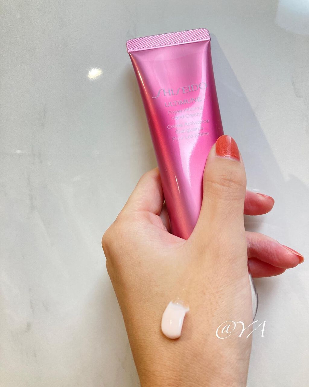 アルティミューン パワライジング ハンドクリーム/SHISEIDO/ハンドクリームを使ったクチコミ(3枚目)