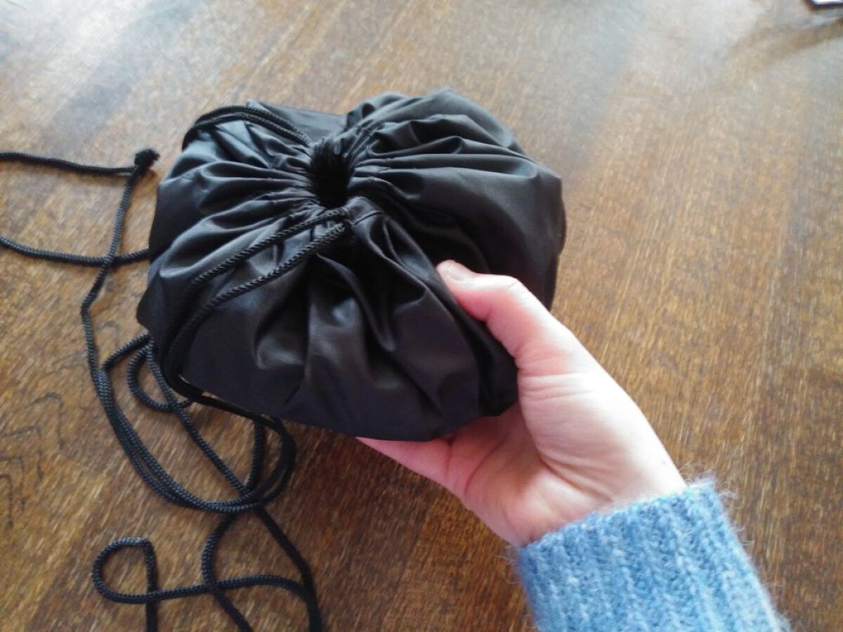 らくちんキンチャク/セリア/化粧ポーチを使ったクチコミ(4枚目)