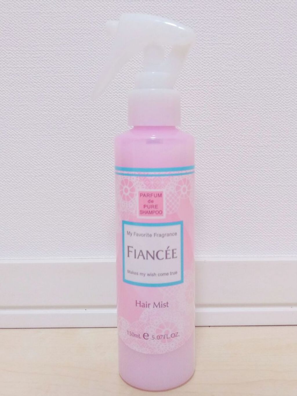 フレグランスヘアミスト ピュアシャンプーの香り/フィアンセ/ヘアミストを使ったクチコミ（2枚目）