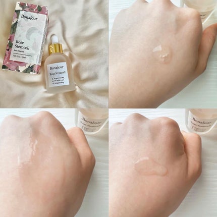ローズステムセルセラム/Bonajour/美容液を使ったクチコミ(3枚目)