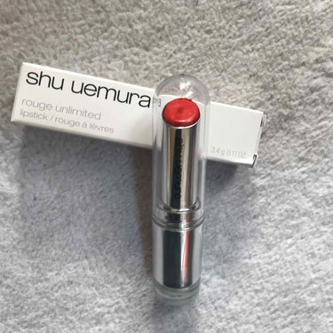 ルージュ アンリミテッド RD 154/shu uemura/口紅を使ったクチコミ（1枚目）