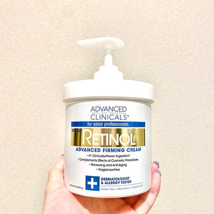 レチノールアドバンスドファーミングクリーム/ADVANCED CLINICALS/ボディクリームを使ったクチコミ(1枚目)