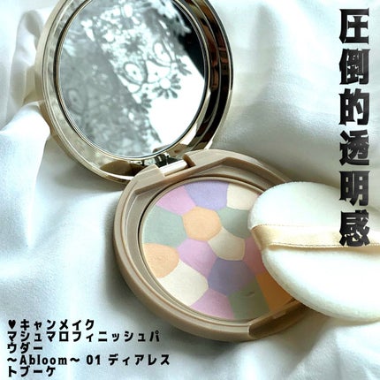 マシュマロフィニッシュパウダー ~Abloom~/キャンメイク/プレストパウダーを使ったクチコミ(1枚目)