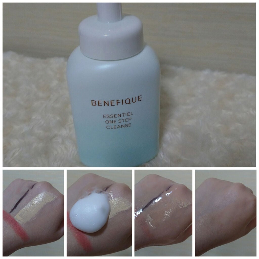 エッセンシャル ワンステップクレンズ/BENEFIQUE/泡洗顔を使ったクチコミ(4枚目)