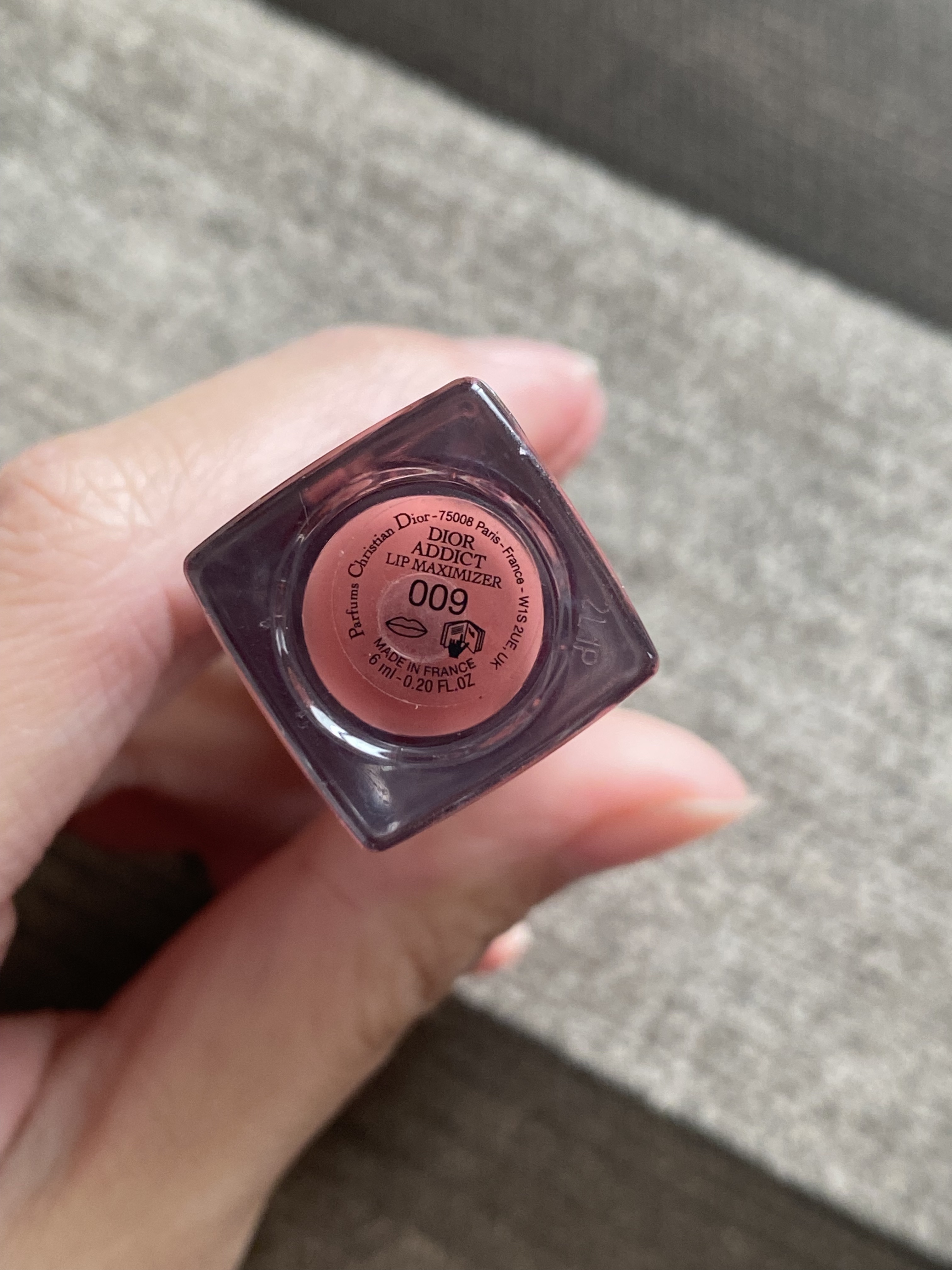 ディオール アディクト リップ マキシマイザー 009インテンス ローズウッド/Dior/リップグロスを使ったクチコミ（2枚目）