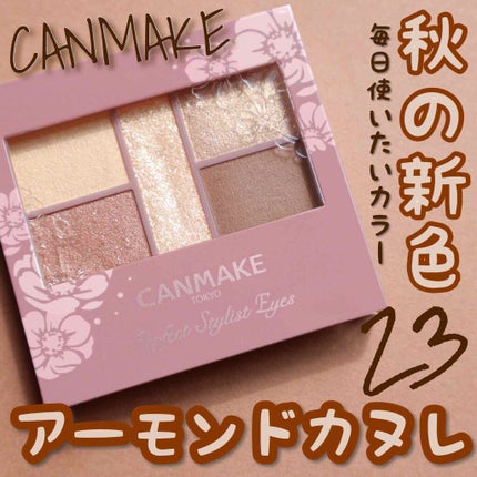 パーフェクトスタイリストアイズ/キャンメイク/アイシャドウパレットを使ったクチコミ(1枚目)