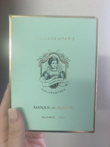 CHALLANS de PARIS マスク ド オーロラのクチコミ「パッケージの素敵さが目を引くCHALLANS de PARISですが、実力も確かです👏🏻

マ.....」（1枚目）