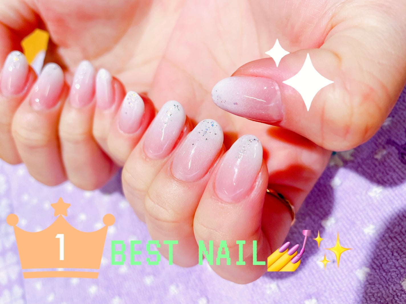 ぼぶ on LIPS 「デスクワークでもネイルがしたい‼️そんな人必見👀❕デスクワーク..」(5枚目)