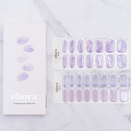 セミキュアジェルネイル(ハンド)/ohora/ネイルシールを使ったクチコミ(8枚目)