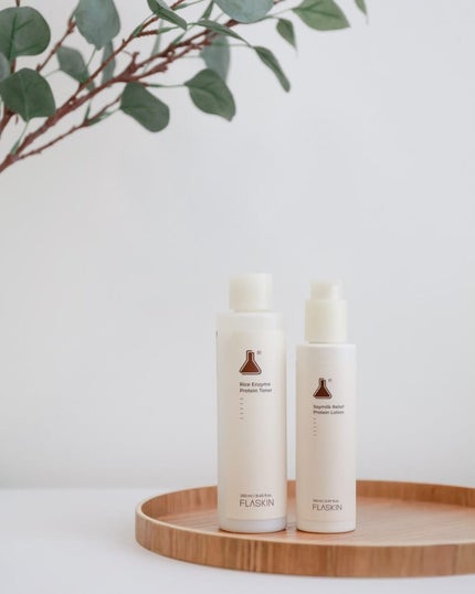 白米一番搾りタンパク質トナー/FLASKIN/化粧水を使ったクチコミ(1枚目)