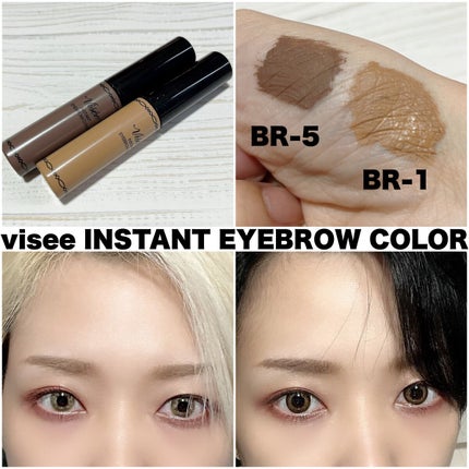 ヴィセ リシェ インスタント アイブロウ カラー/Visée/眉マスカラを使ったクチコミ(1枚目)