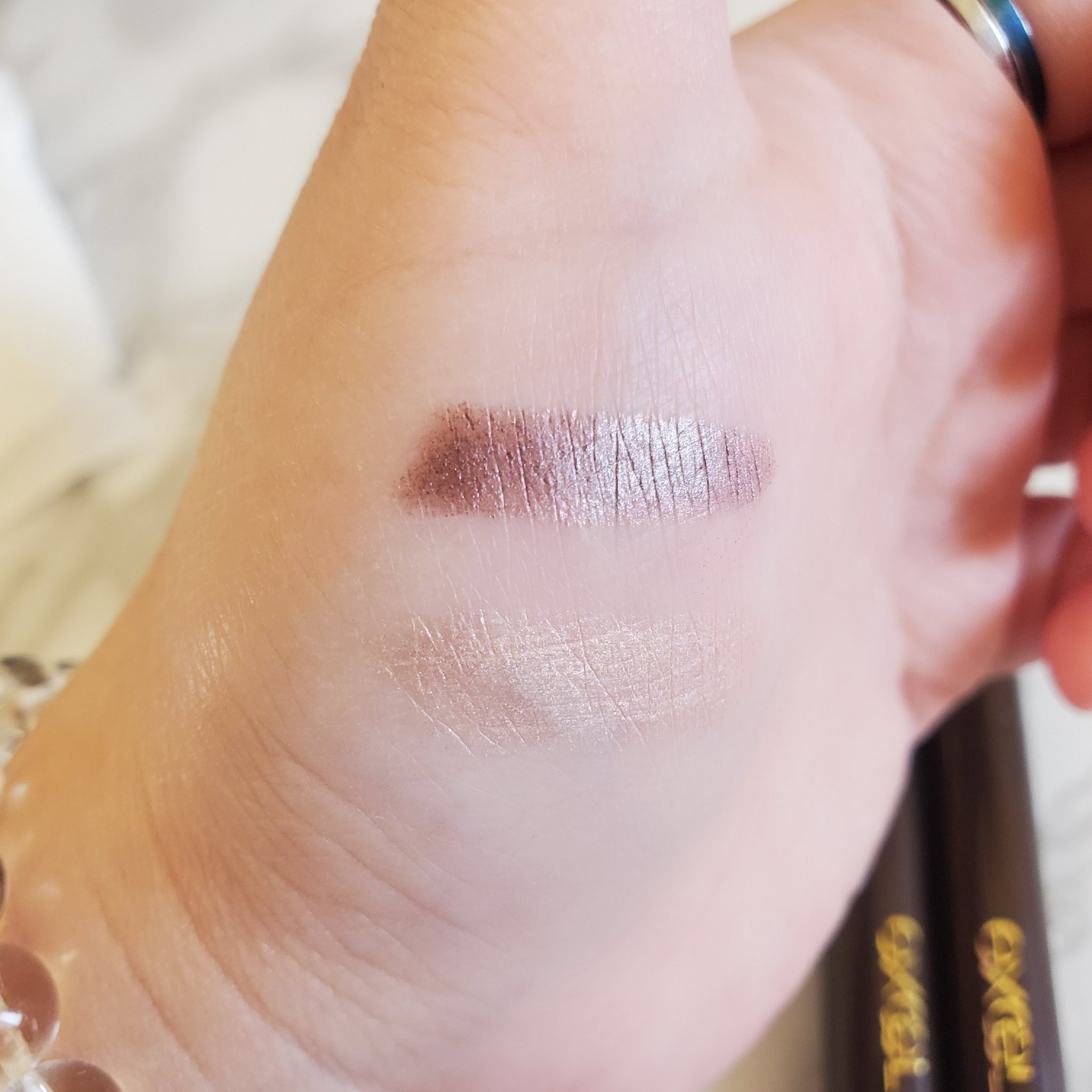 グリームオンフィットシャドウ/excel/スティックアイシャドウを使ったクチコミ（2枚目）