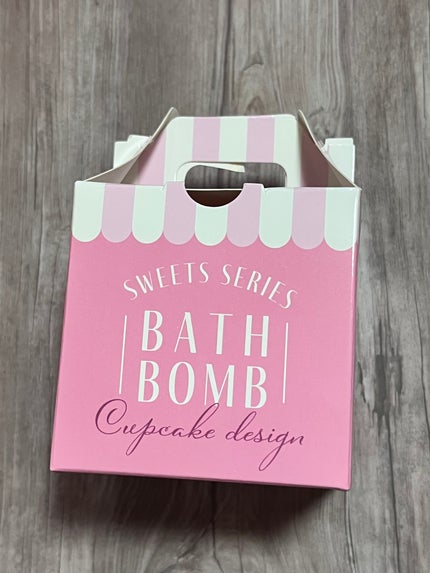 カップケーキバスボム/SMV JAPAN/炭酸系入浴剤を使ったクチコミ(2枚目)