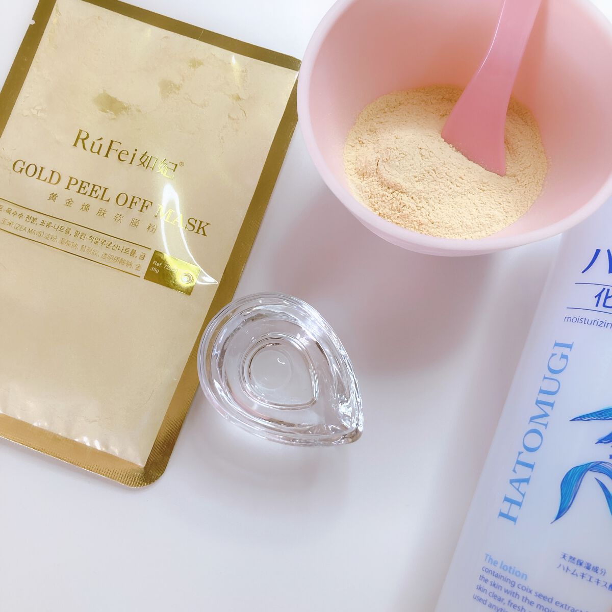 GOLD PEEL OFF MASK/RuFei如妃/シートマスク・パックを使ったクチコミ（3枚目）