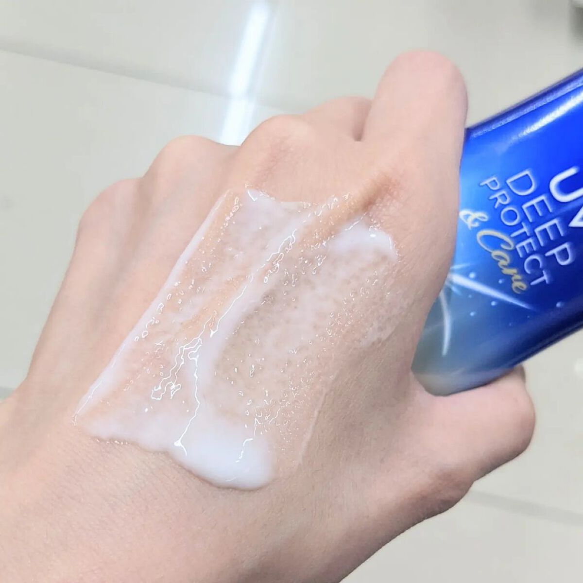 ニベアUV ディープ プロテクト＆ケア ジェル/ニベア/日焼け止めジェルを使ったクチコミ（3枚目）