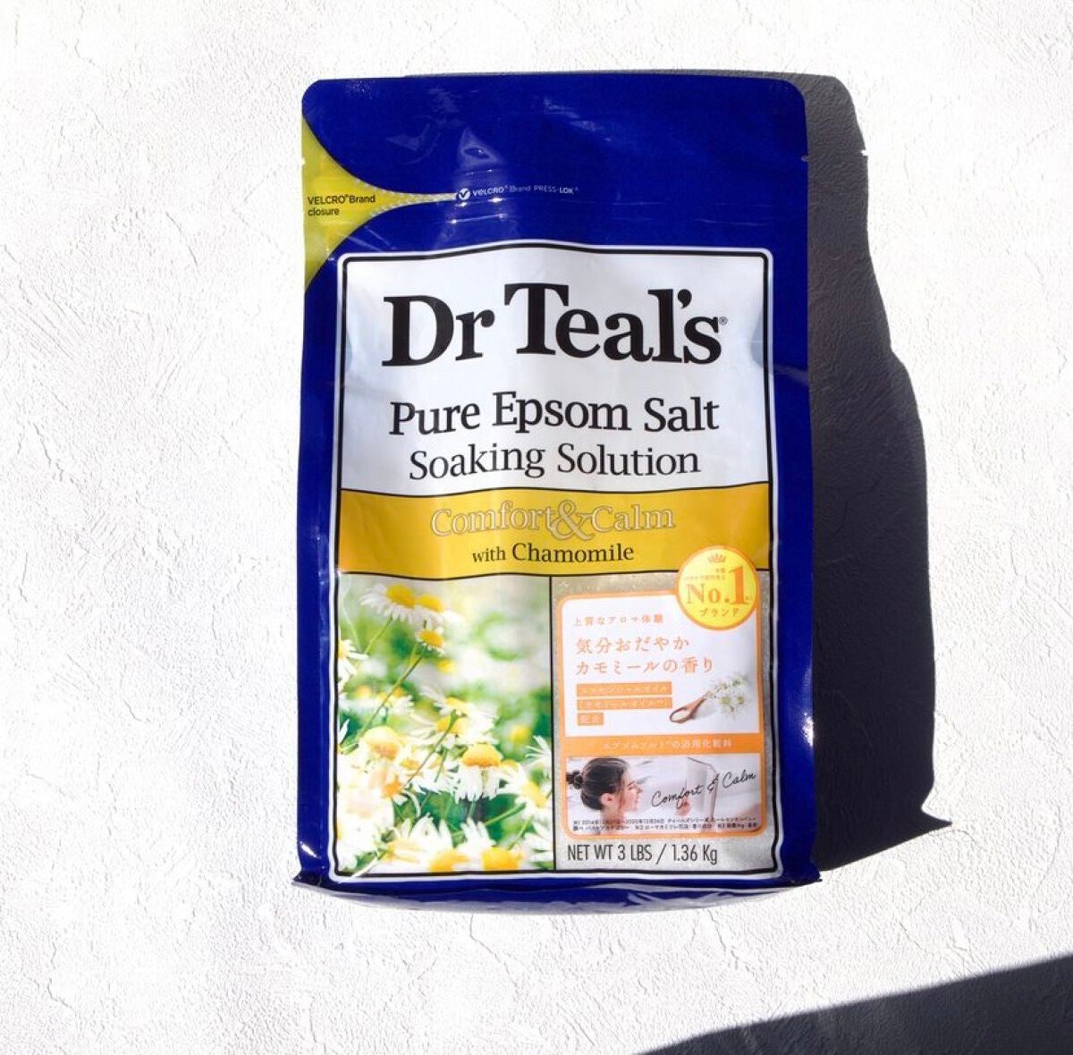 フレグランスエプソムソルト カモミール/ティールズ/バスグッズを使ったクチコミ(1枚目)