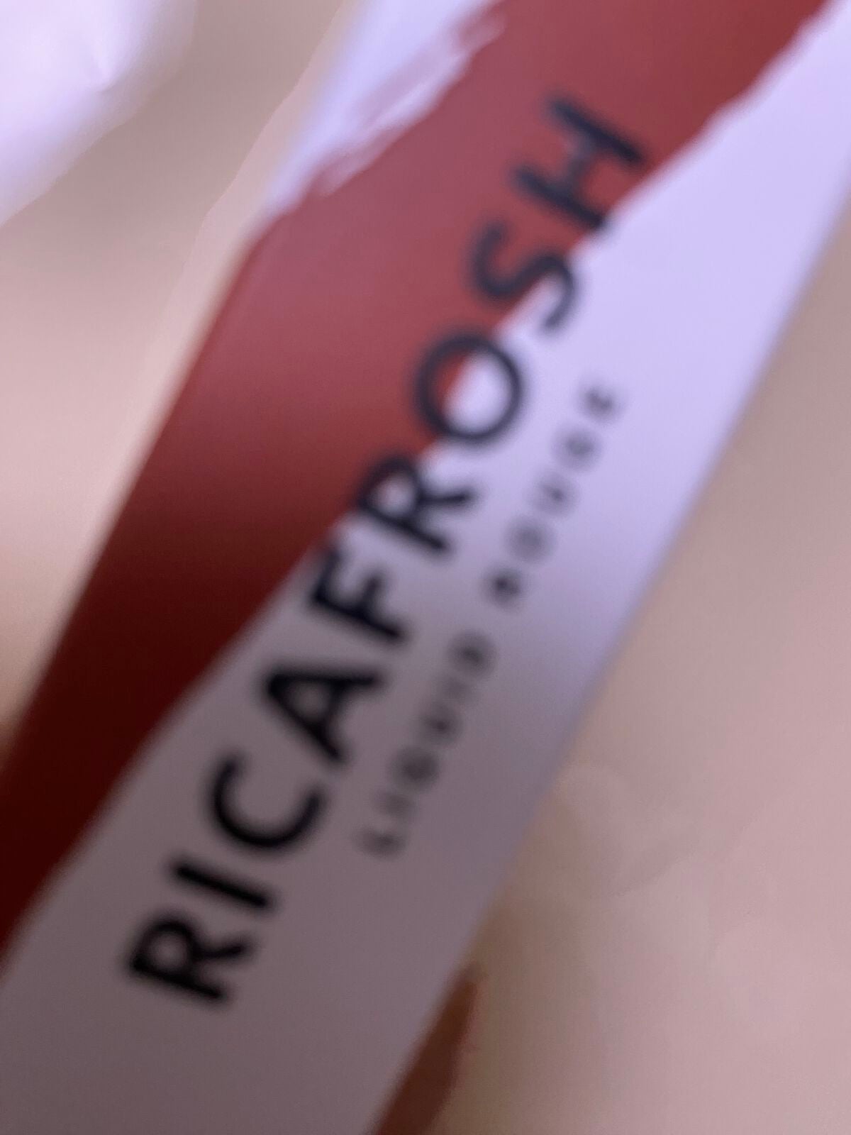 ジューシーリブティント/RICAFROSH/リップティントを使ったクチコミ(1枚目)