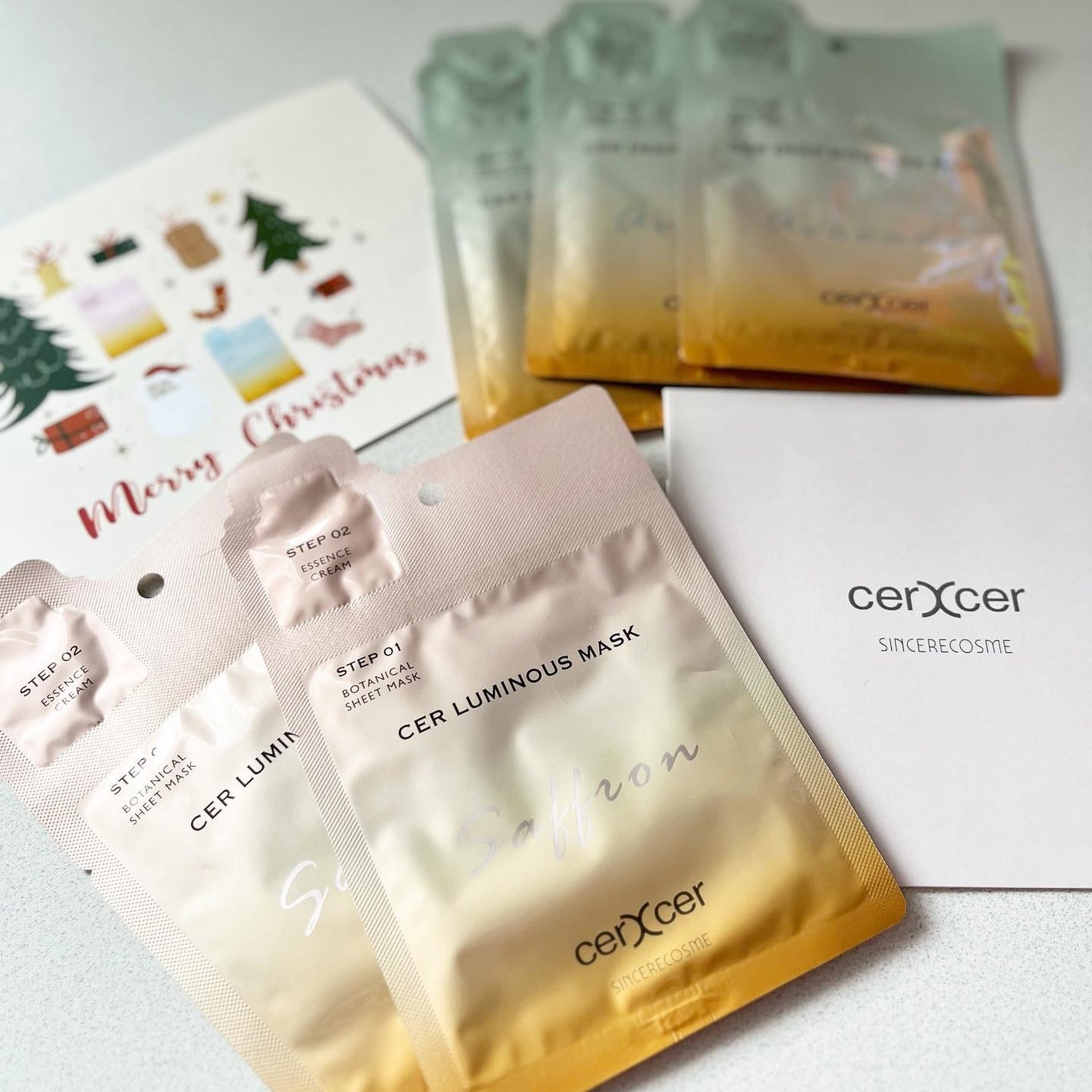 ルミナスマスク   (ケアクリーム付き) /cerXcer/シートマスク・パックを使ったクチコミ(1枚目)