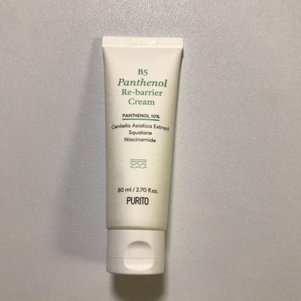 B5パンテノールリバリアクリーム/PURITO/フェイスクリームを使ったクチコミ(2枚目)