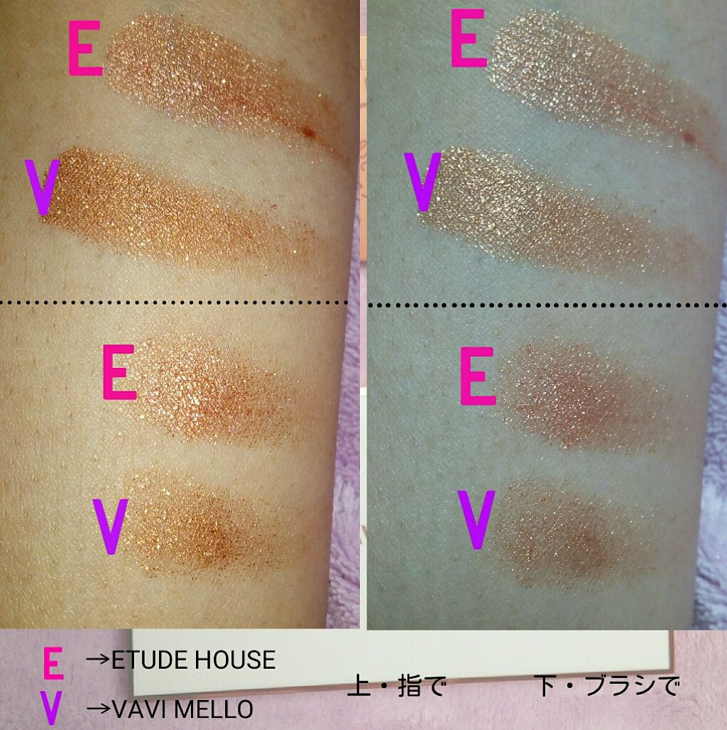 バレンタインボックス/VAVI MELLO/アイシャドウパレットを使ったクチコミ（3枚目）