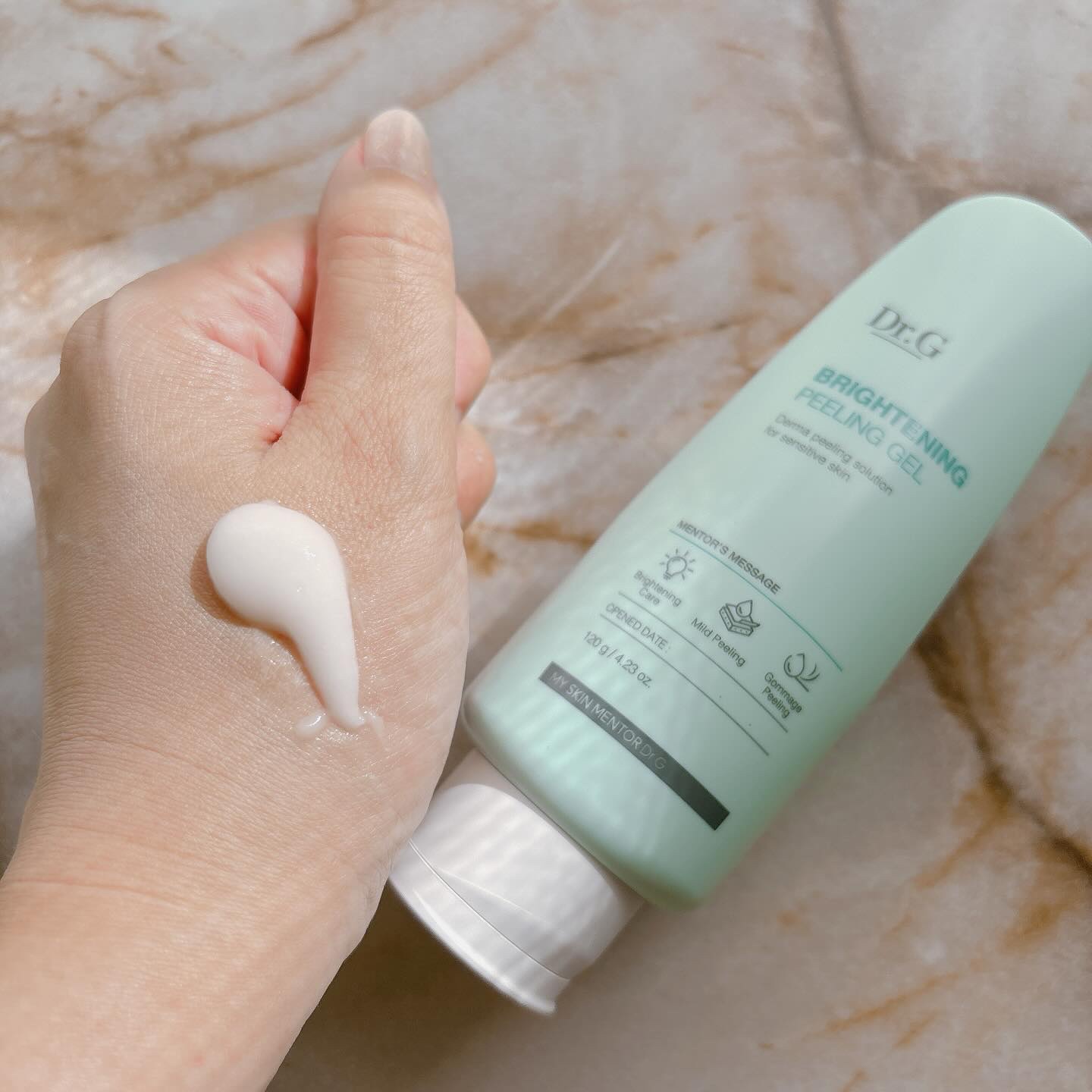 ブライトニングピーリングジェル/Dr.G/ピーリングを使ったクチコミ（2枚目）