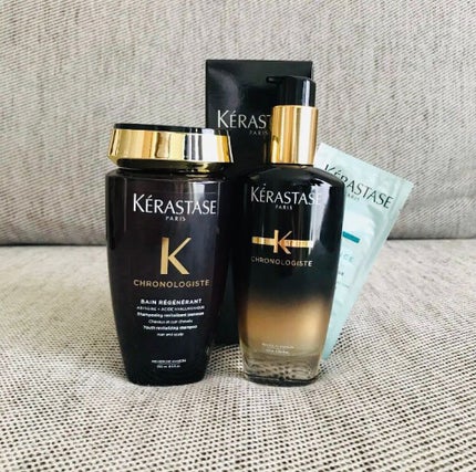 CH ユイル クロノロジスト R/ケラスターゼ/ヘアオイルを使ったクチコミ(1枚目)