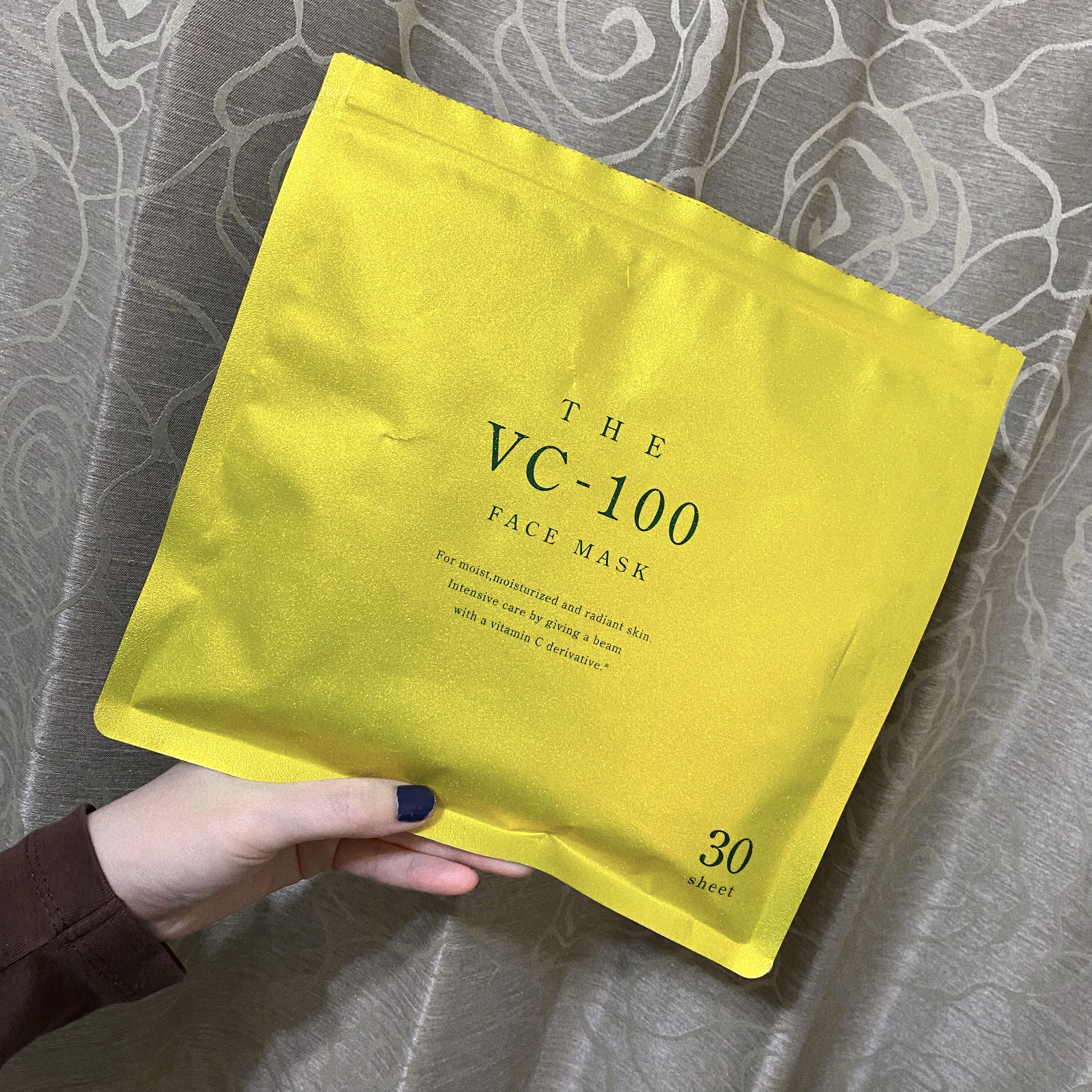 THE VC-100 FACE MASK/マイオーガニー/その他スキンケアを使ったクチコミ（2枚目）