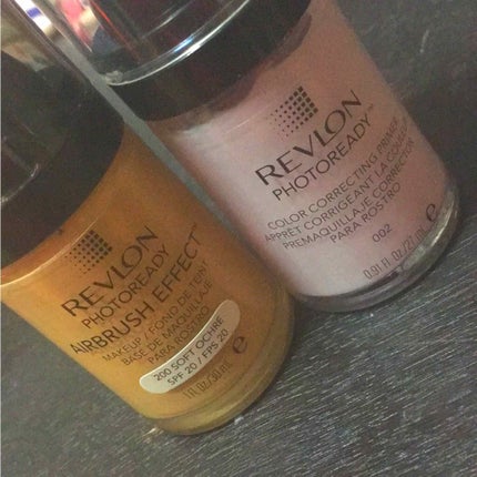 フォトレディ エアブラッシュ エフェクト メイクアップ/REVLON/リキッドファンデーションを使ったクチコミ(1枚目)