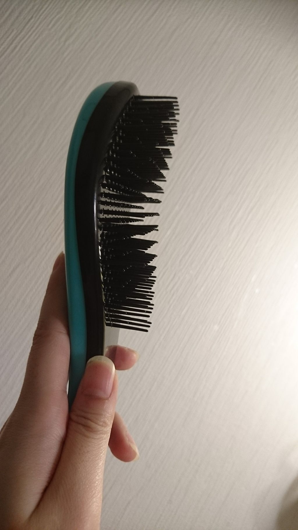 絡みにくい!髪通りなめらか長短2段ヘアブラシ/キャンドゥ/ヘアブラシを使ったクチコミ(2枚目)