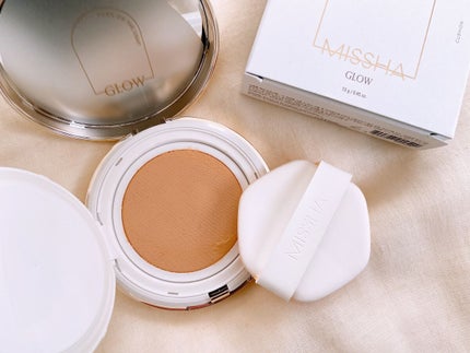 グロウ クッション ライト <ライトタイプ>/MISSHA/クッションファンデーションを使ったクチコミ(2枚目)