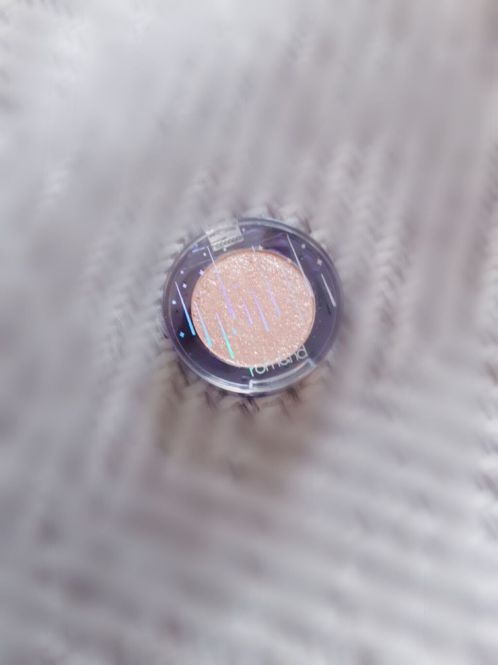 グリッター シャドウ カラー/rom&nd/グリッターを使ったクチコミ(2枚目)