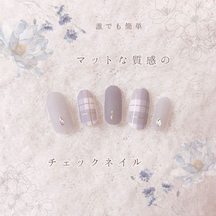 ジェルネイルシール/キャンドゥ/ネイルシールを使ったクチコミ(1枚目)