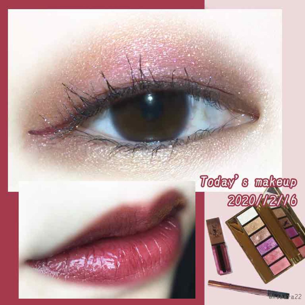 ルージュ ピュールクチュール ヴェルニ ウォーターグロウ/YVES SAINT LAURENT BEAUTE/口紅を使ったクチコミ（1枚目）