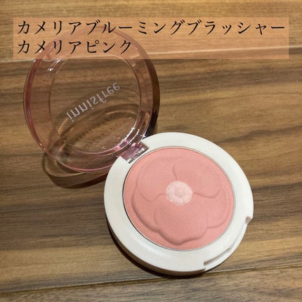 済州 カラーピッカー椿ブルーミングチーク/innisfree/パウダーチークを使ったクチコミ(2枚目)