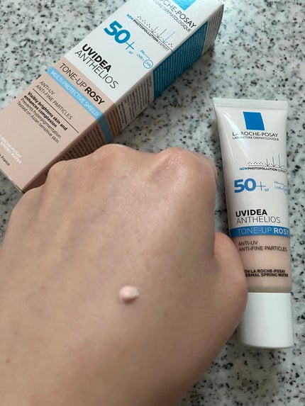 UVイデア XL プロテクショントーンアップ/ラ ロッシュ ポゼ/日焼け止めクリームを使ったクチコミ(2枚目)