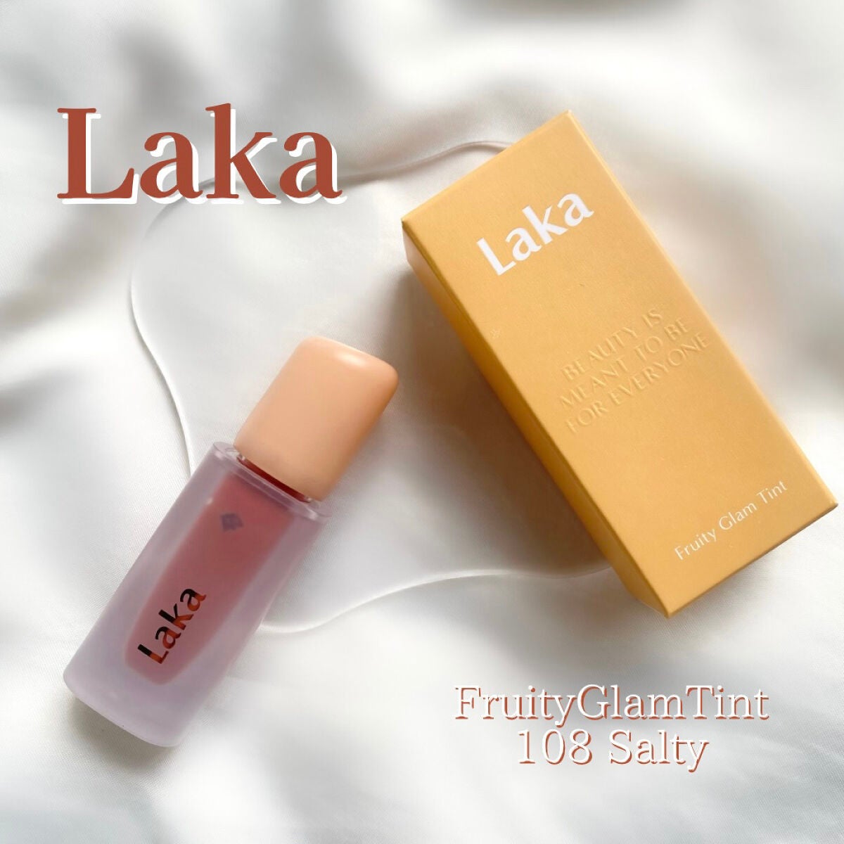 フルーティーグラムティント/Laka/リップティントを使ったクチコミ(5枚目)