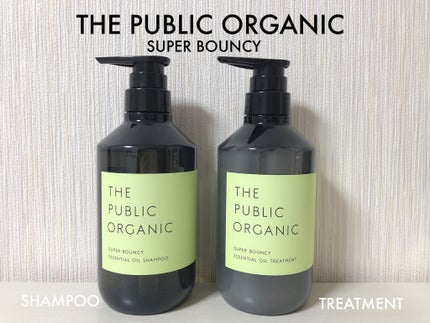 スーパーバウンシー DM シャンプー/DM ヘア トリートメント/THE PUBLIC ORGANIC/市販シャンプーを使ったクチコミ(1枚目)