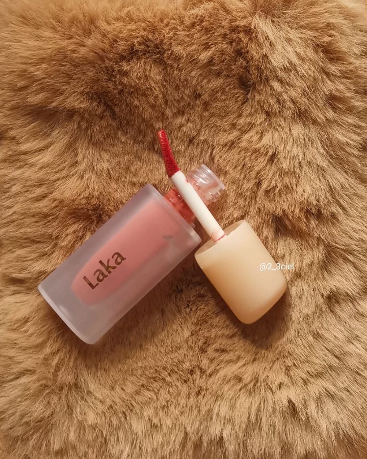 フルーティーグラムティント/Laka/リップティントを使ったクチコミ(3枚目)