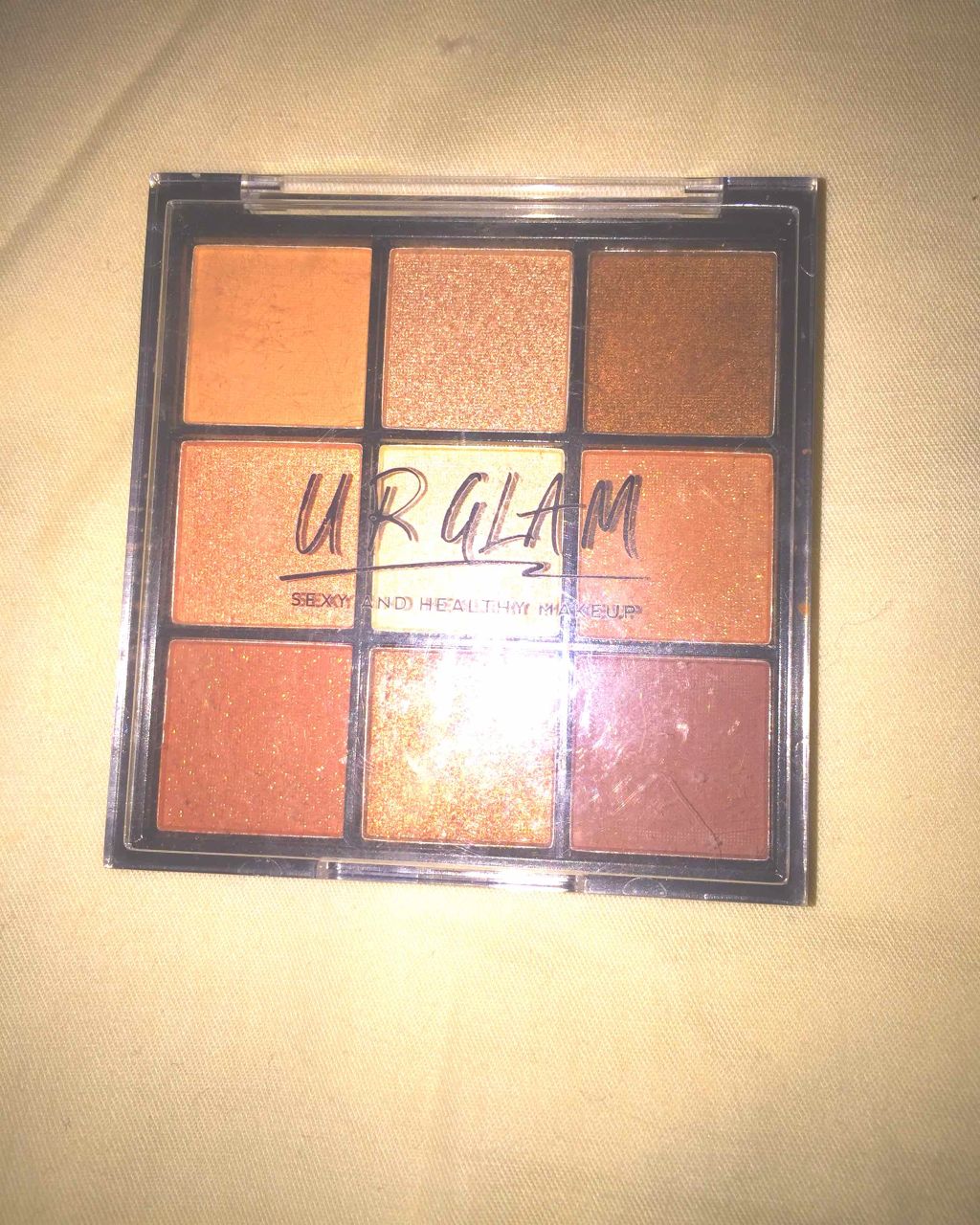 UR GLAM BLOOMING EYE COLOR PALETTE/U R GLAM/アイシャドウパレットを使ったクチコミ(1枚目)
